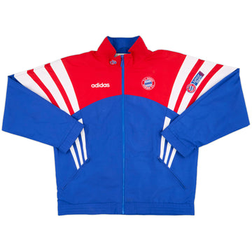 1995-96 Bayern Munich Junior Team adidas Track Jacket - 7/10 - (M/L) Limited Edition Cop Now!