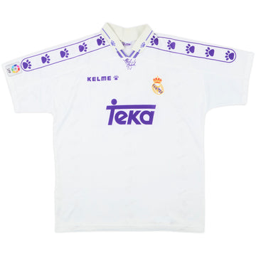 1994-96 Real Madrid Home Shirt - 6/10 - (M) | Authentic Streetwear from KIXKS | Limited Editions Inside!