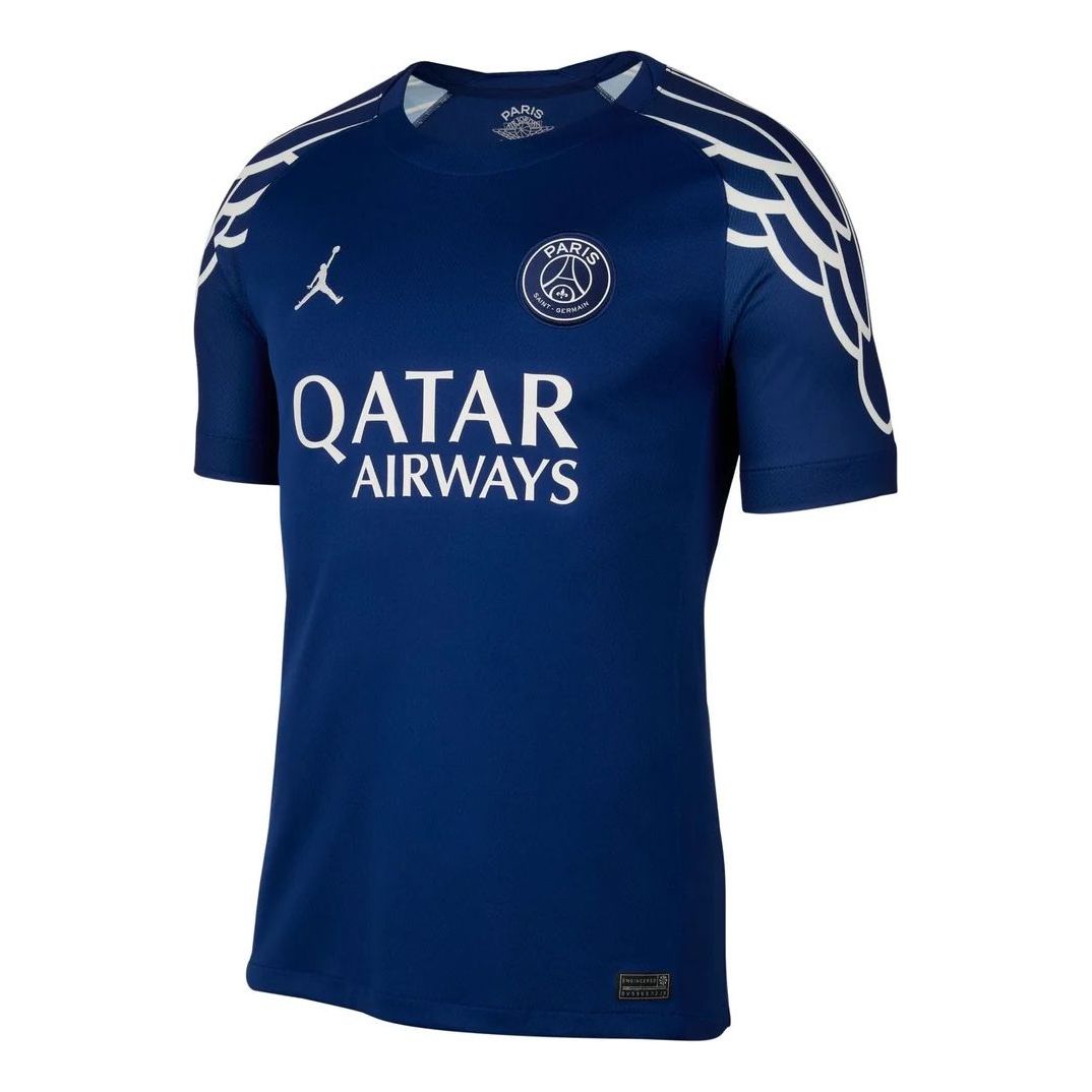 Air Jordan Dri-FIT Paris Saint-Germain 2024/25 Stadium Fourth Replica Football Jersey 'Blue Void' HJ0865-493
