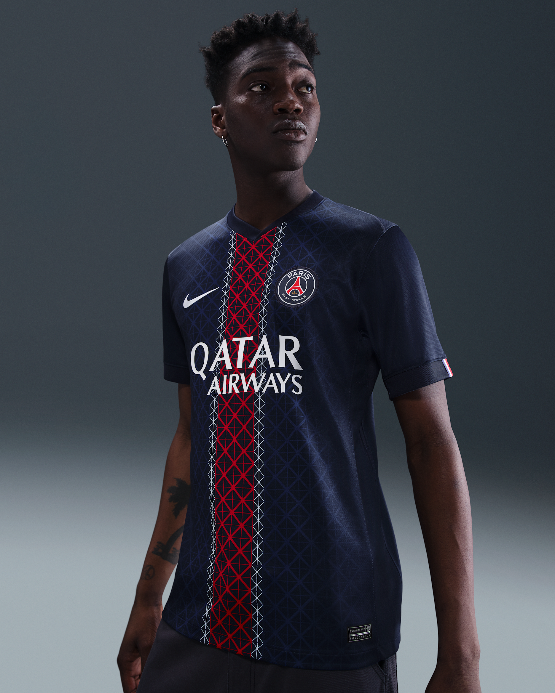 Paris Saint-Germain 2025/26 Stadium Home Men's Nike Dri-FIT Football Replica Shirt