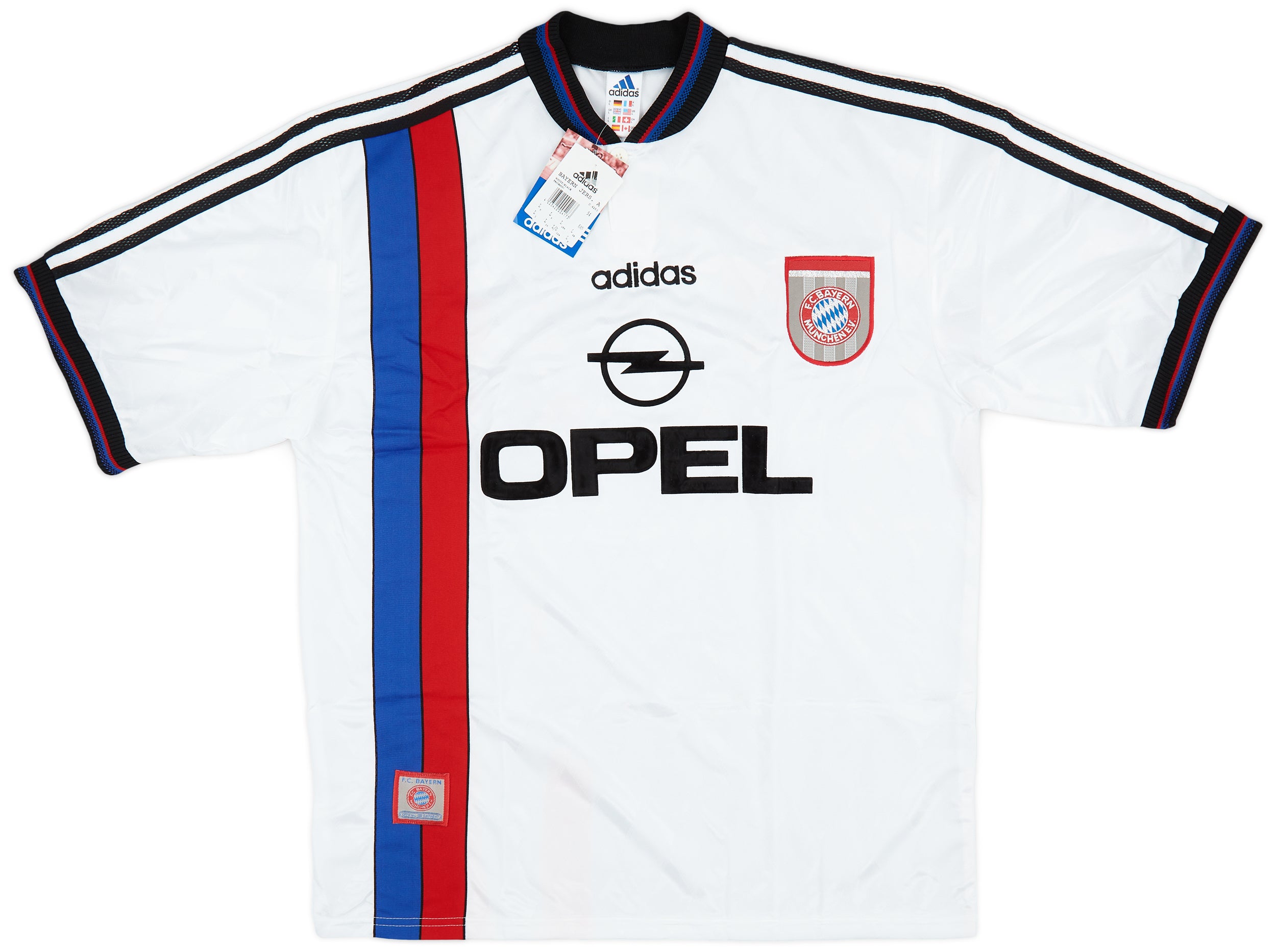 1996-98 Bayern Munich Away Shirt - Authentic Streetwear for Football Enthusiasts