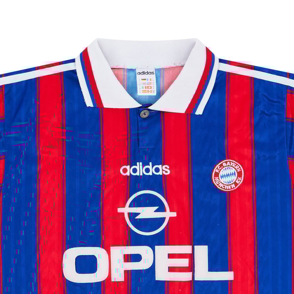 1995-97 Bayern Munich Home Shirt Klinsmann #18 - Vintage Streetwear