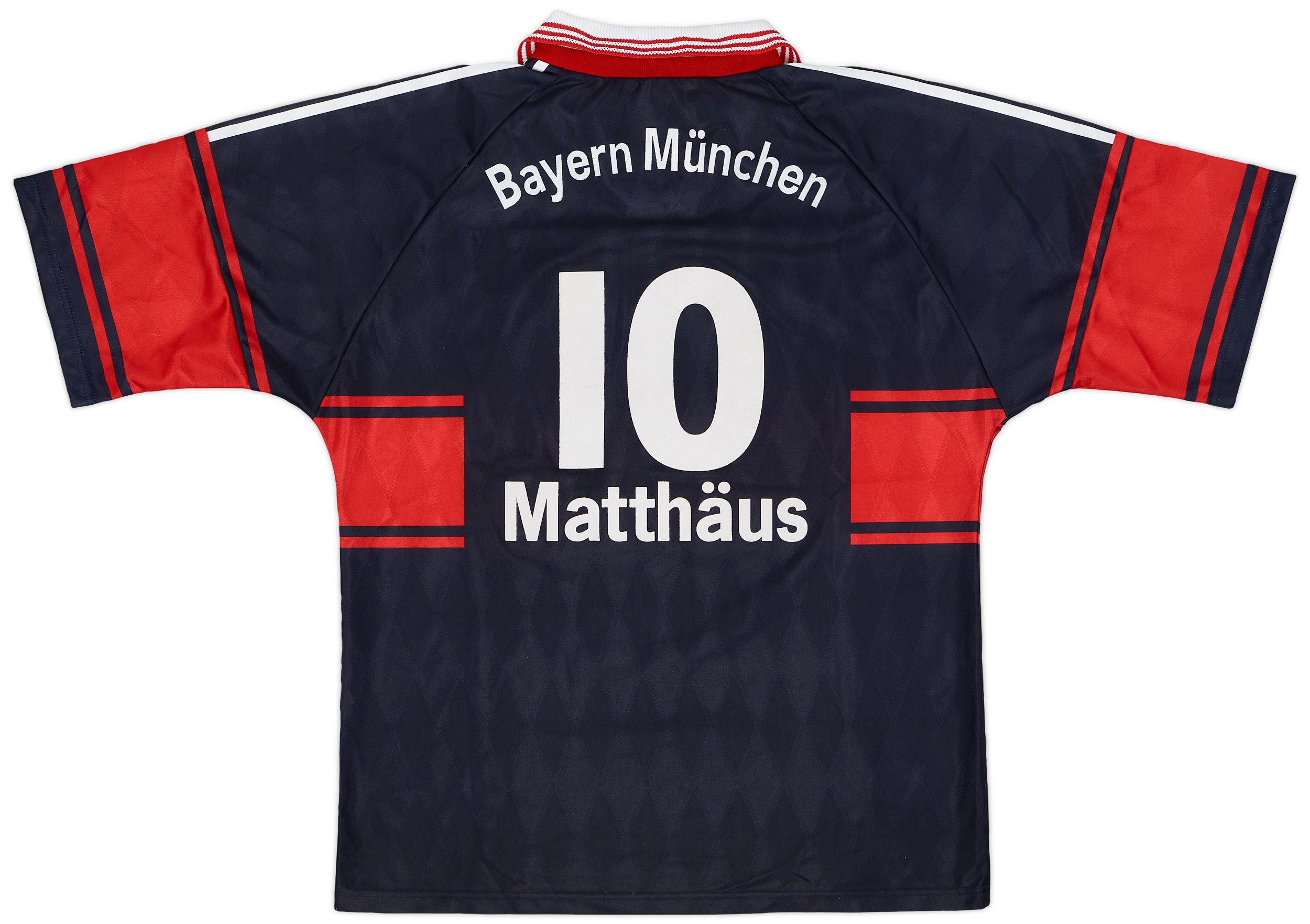 1997-99 Bayern Munich Home Shirt Matthaus #10 - Limited Edition Retro Soccer Jersey
