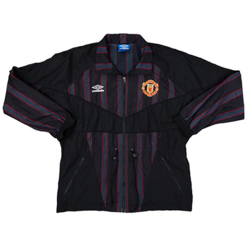 1996-97 Manchester United Umbro Bench Coat - 9/10 - (L) | Fresh Retro Style, Limited Drop, KIXKS Exclusive